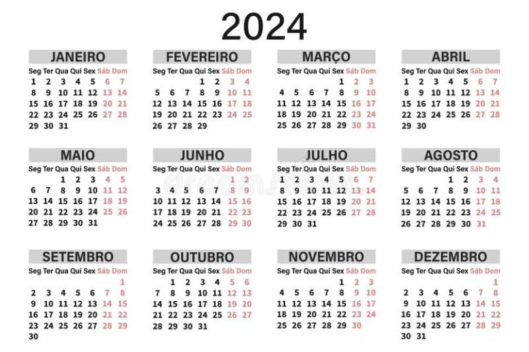 calendario com marcacao em dias e serasa