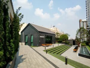 casas modernas em condominio residencial bem cuidado