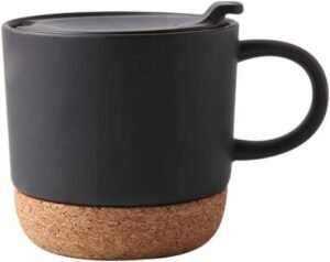 copo termico de cafe com tampa elegante