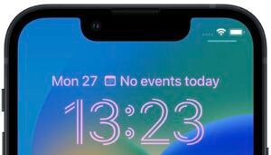 iphone com cadeado digital na tela