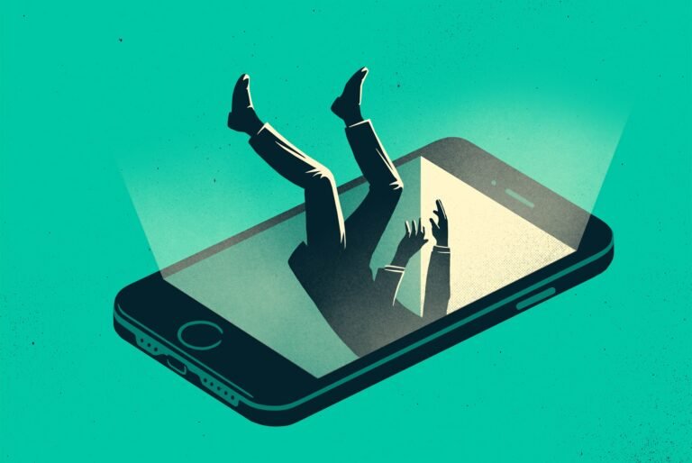 pessoa usando smartphone sem limites de dados