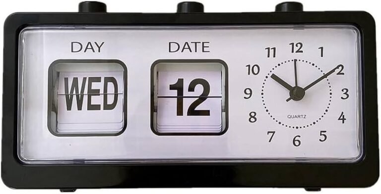 relogio com calendario ao lado ambiente de trabalho