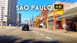 rua movimentada na freguesia do o sao paulo