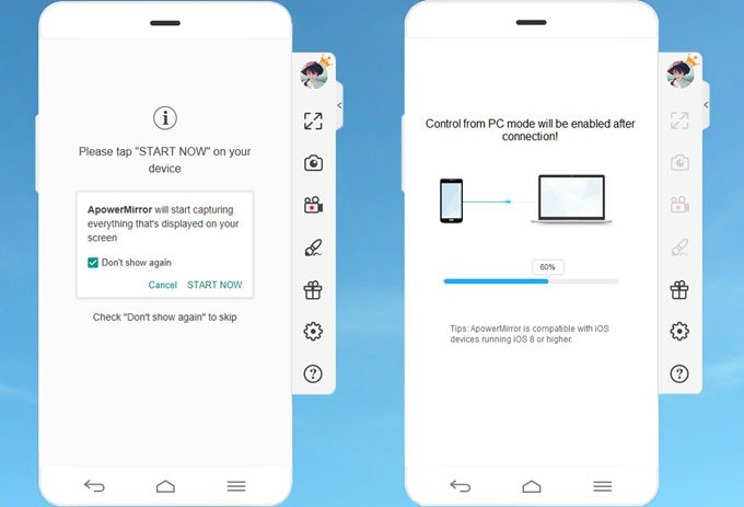 smartphone com tela do whatsapp e computador conectado
